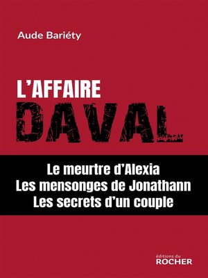cover image of L'affaire Daval